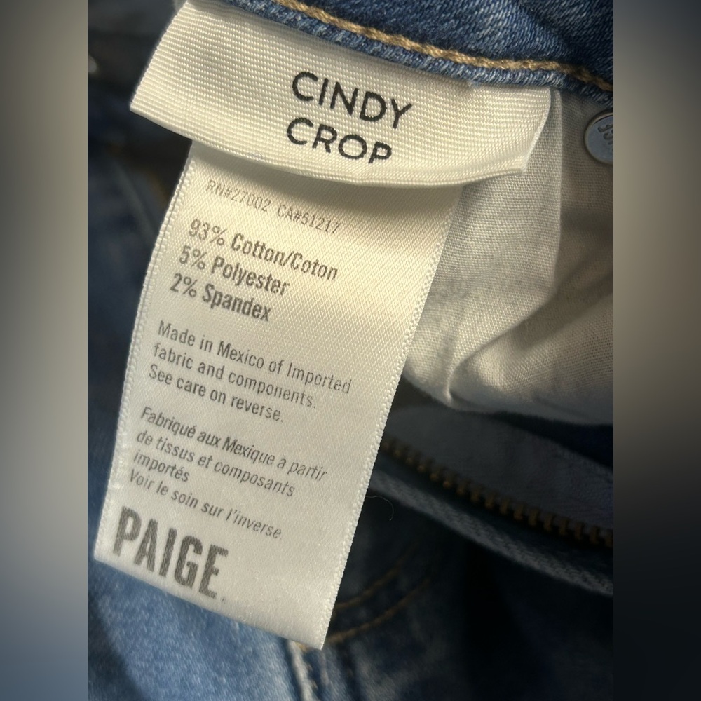 PAIGE Women's Light Blue Skinny Jeans - Picture 6 of 9